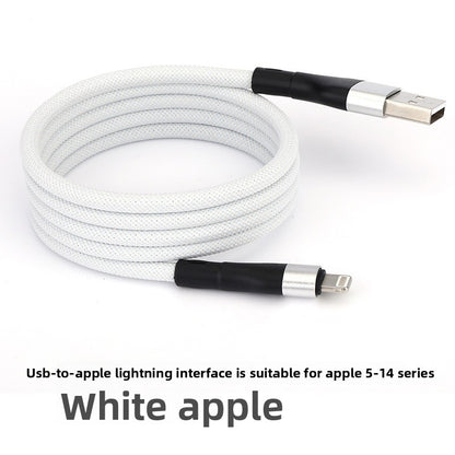 Magnetic Retractable Charging Cable for Fast Charging