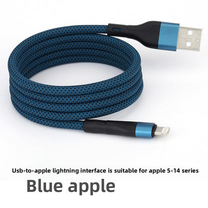 Magnetic Retractable Charging Cable for Fast Charging