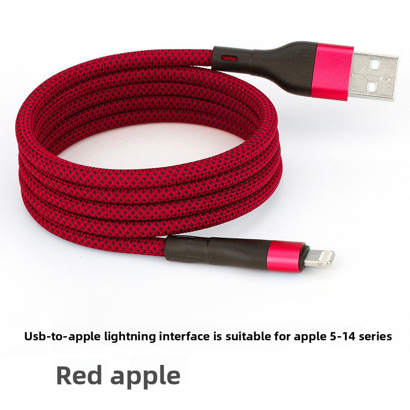 Magnetic Retractable Charging Cable for Fast Charging