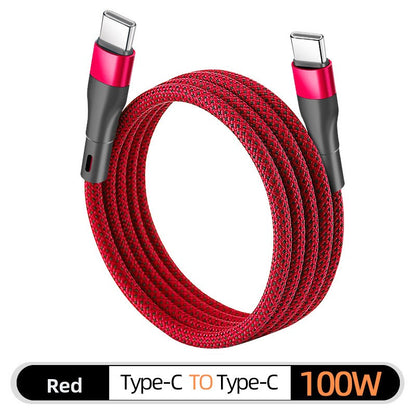 Magnetic Retractable Charging Cable for Fast Charging