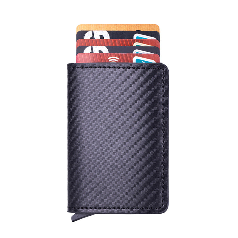 Magnetic RFID Blocking Card Holder Wallet