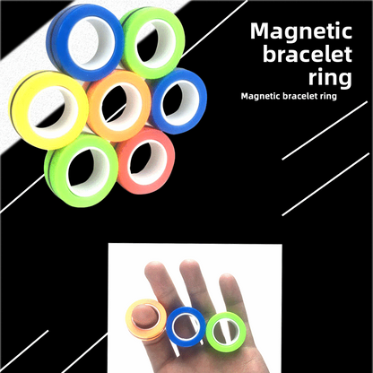 Magnetic Rotating Fidget Bracelet Toy