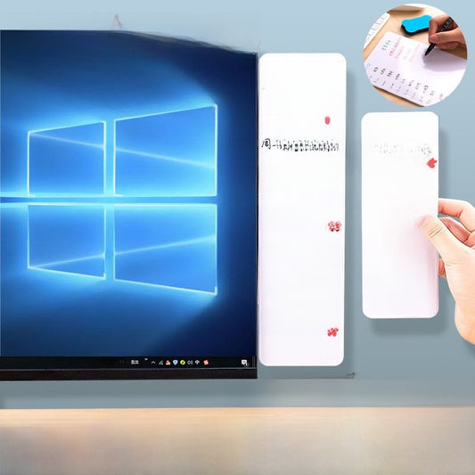 Magnetic screen message board
