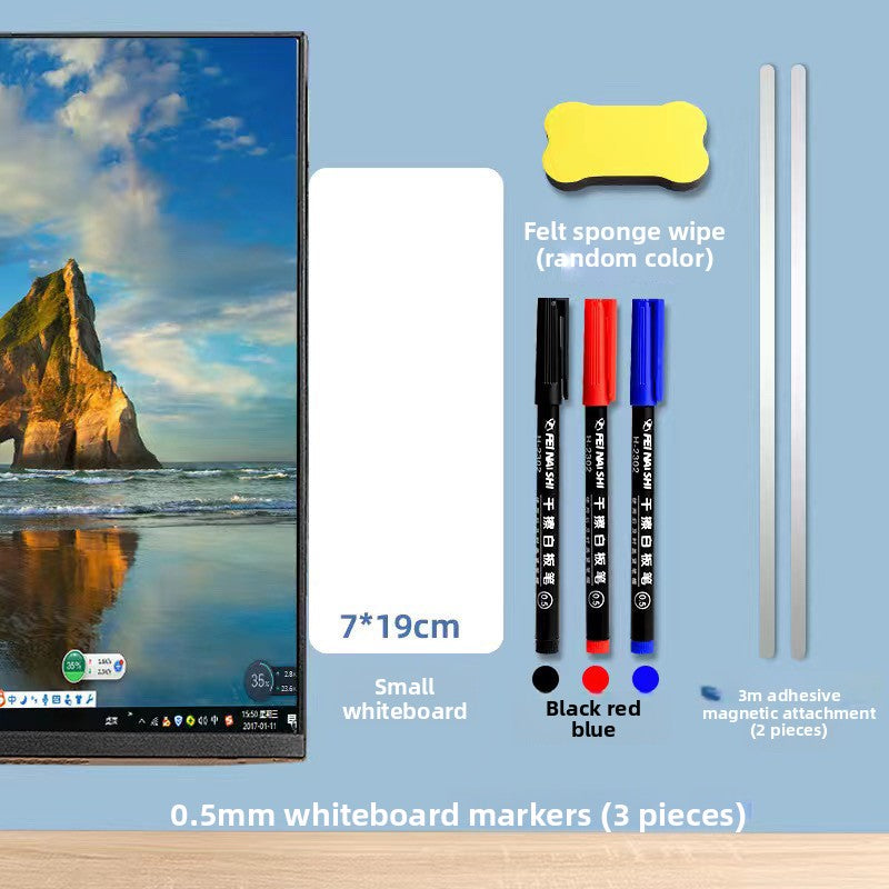 Magnetic screen message board