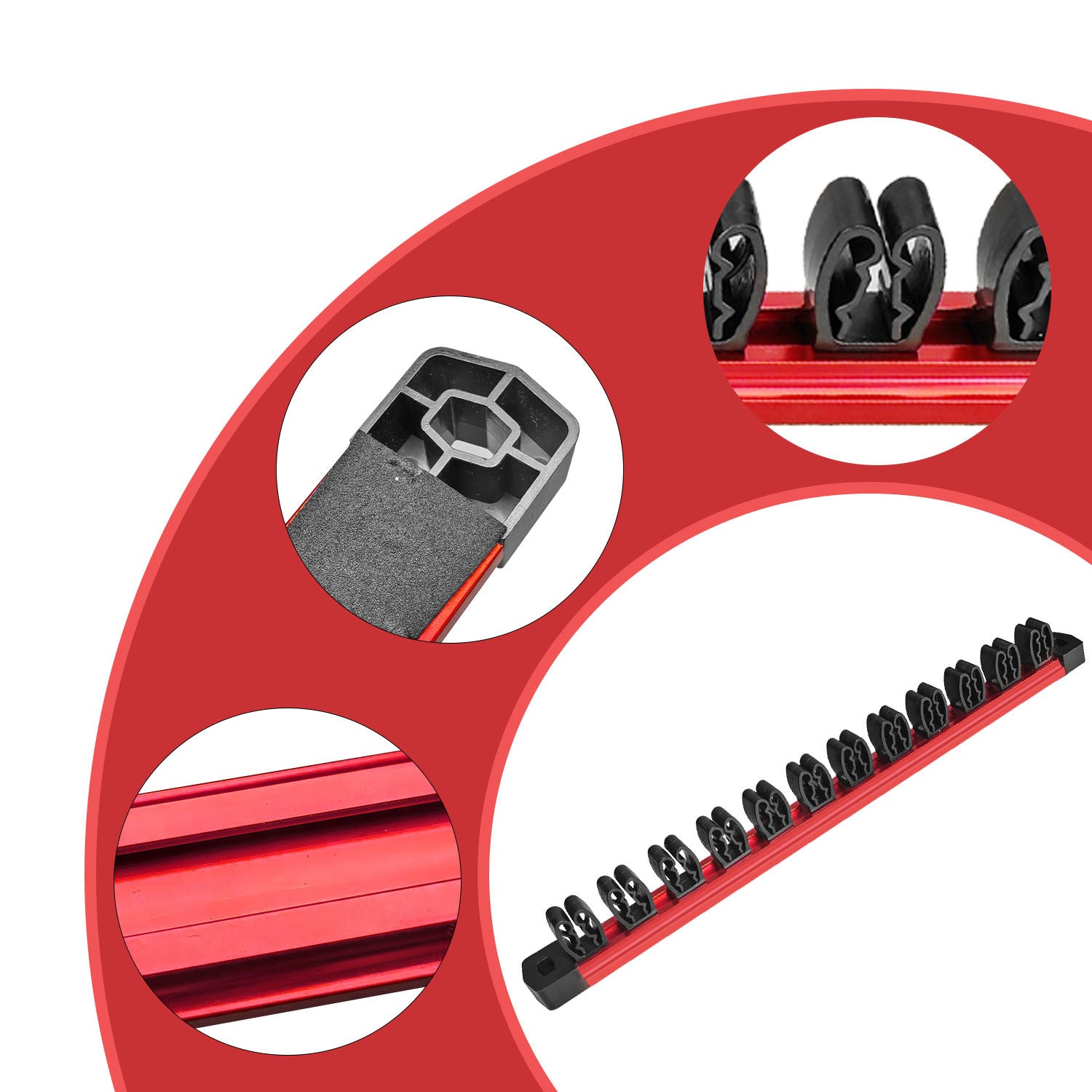 Magnetic Screwdriver Tool Rack