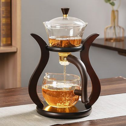 Magnetic Semi-Automatic Ceramic Tea Set