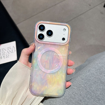 Magnetic Shell Pattern Phone Case for iPhone
