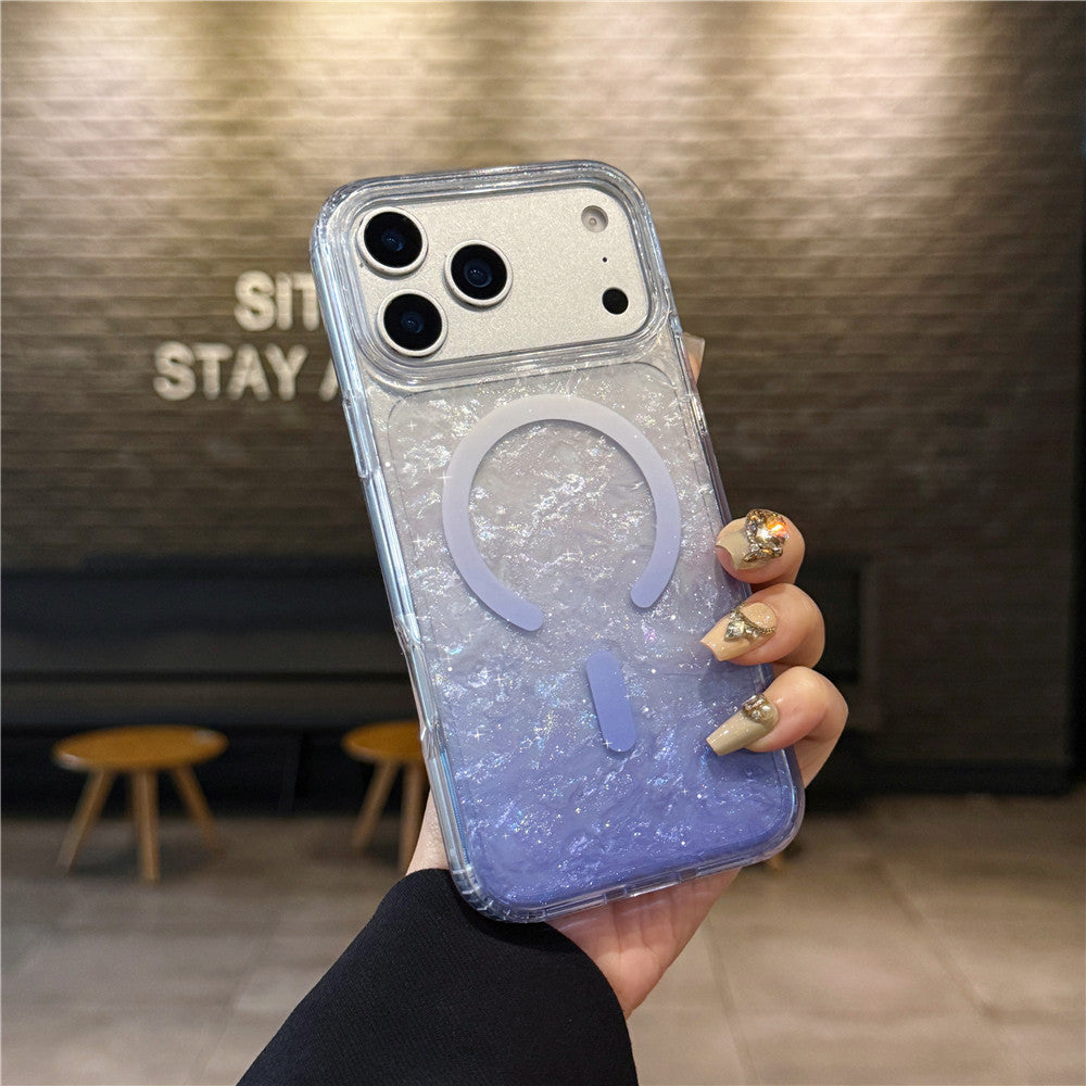 Magnetic Shell Pattern Phone Case