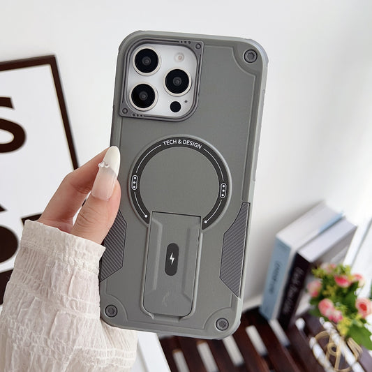 Magnetic Shockproof iPhone Case with Stylish Designs