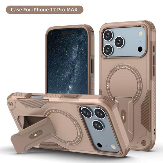 Magnetic Shockproof iPhone Case with Stylish Designs