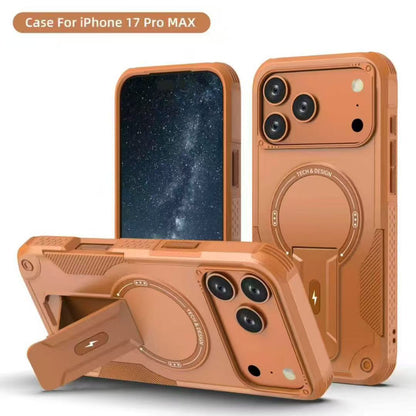 Magnetic Shockproof iPhone Case with Stylish Designs