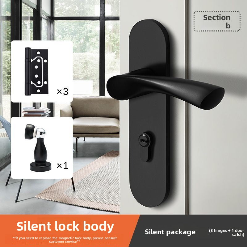 Magnetic Silent Door Lock Set