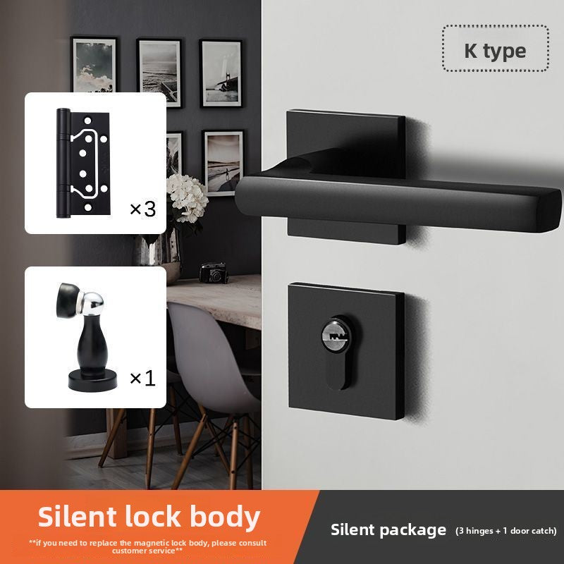 Magnetic Silent Door Lock Set