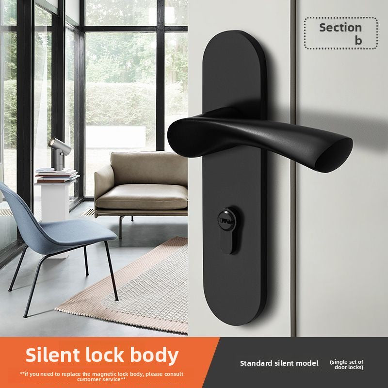Magnetic Silent Door Lock Set