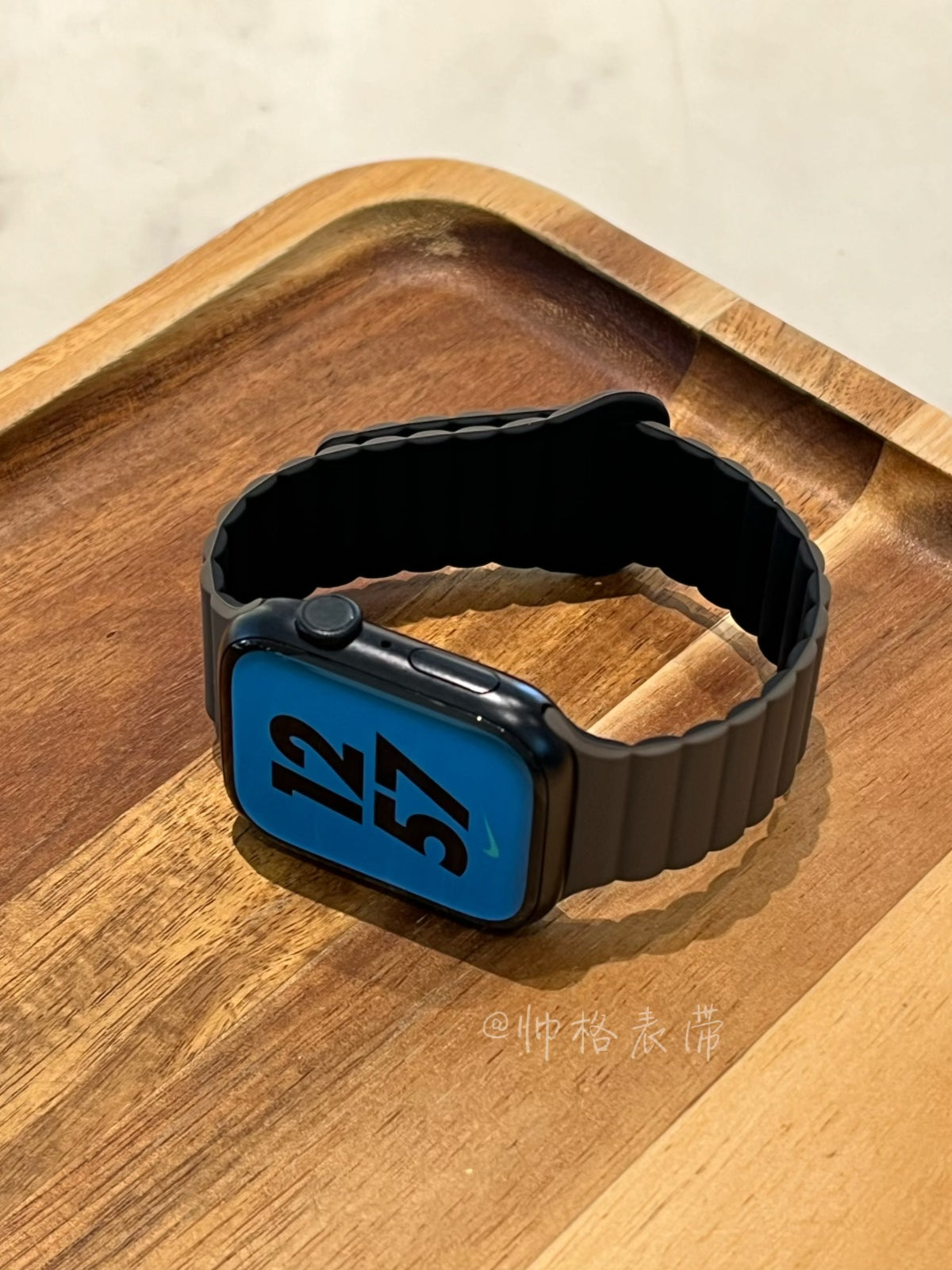 Magnetic Silicone Watch Strap for Apple Watch