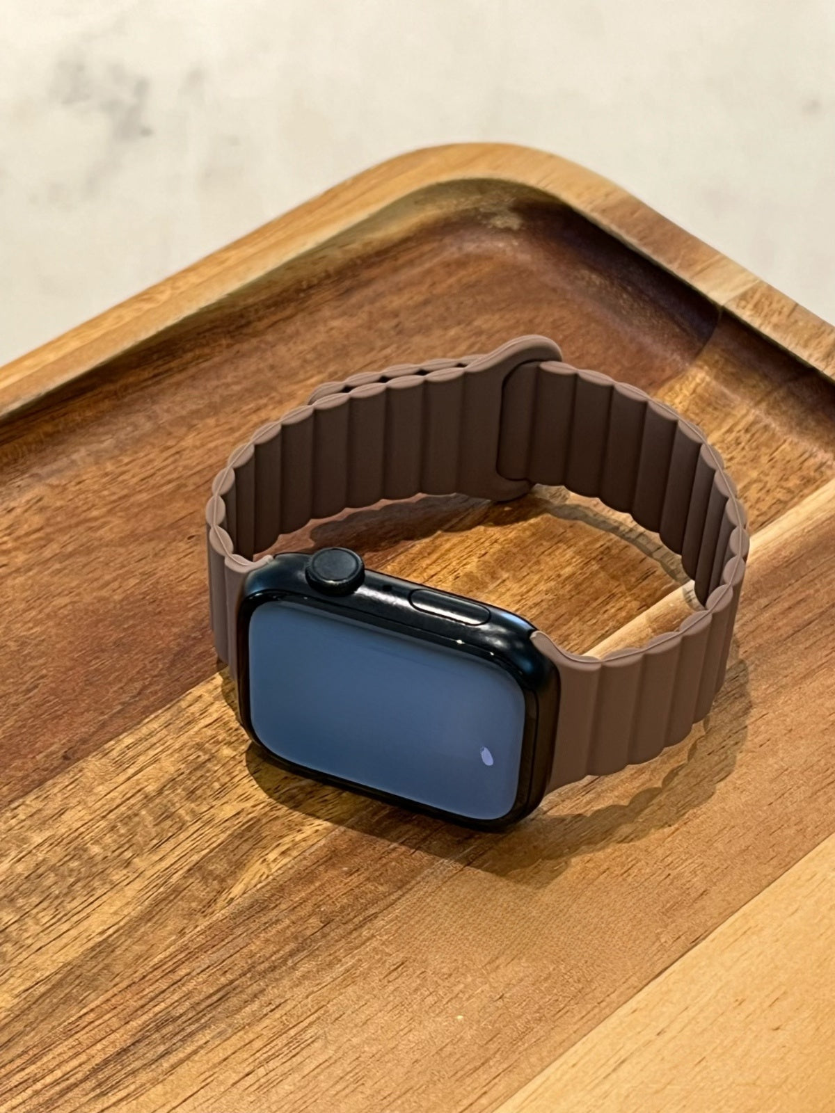 Magnetic Silicone Watch Strap for Apple Watch