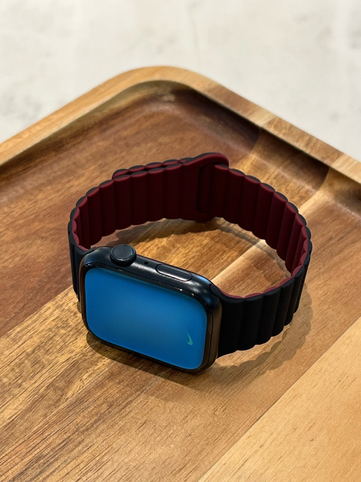 Magnetic Silicone Watch Strap for Apple Watch