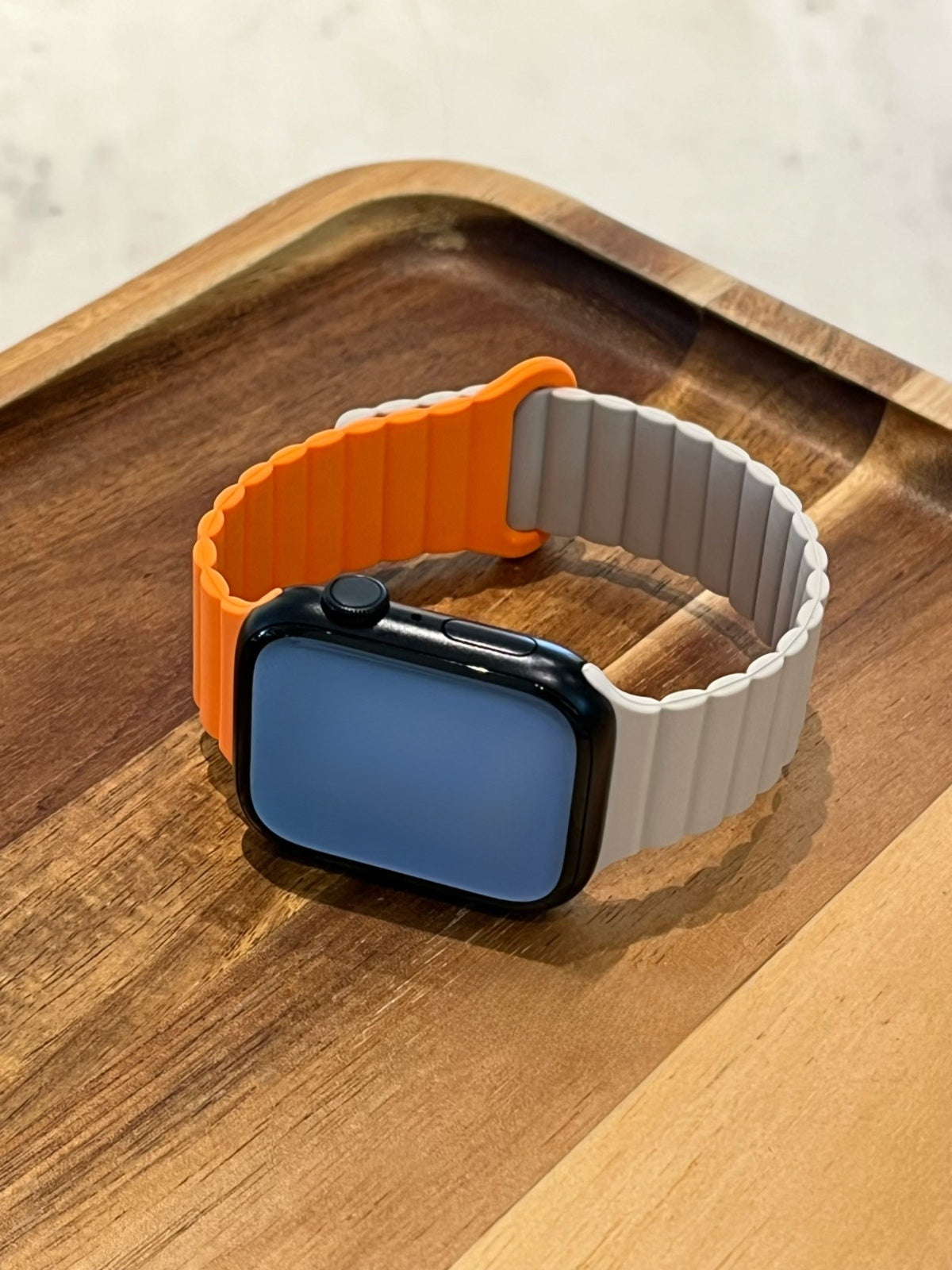 Magnetic Silicone Watch Strap for Apple Watch