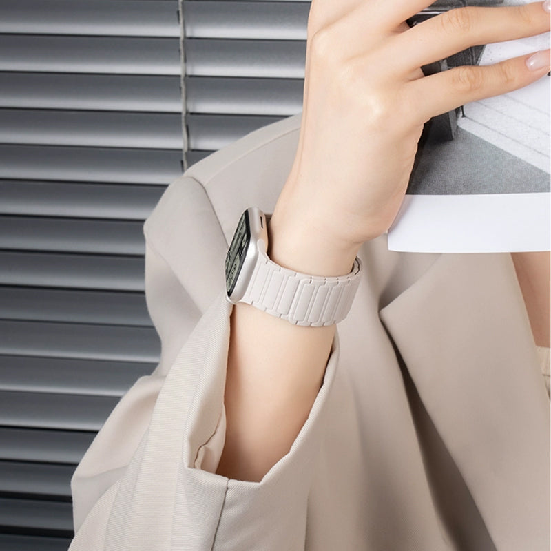 Magnetic Silicone Watch Strap for Apple Watch