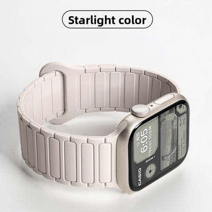 Magnetic Silicone Watch Strap for Apple Watch