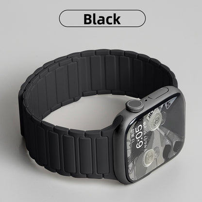 Magnetic Silicone Watch Strap for Apple Watch