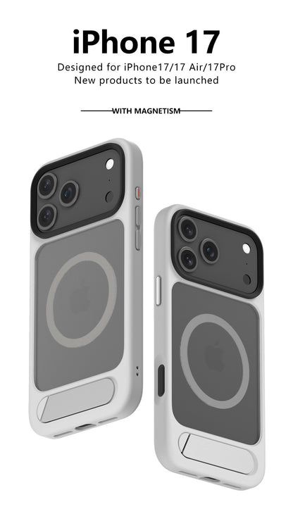 Magnetic Skin-Feel Phone Case with Stand
