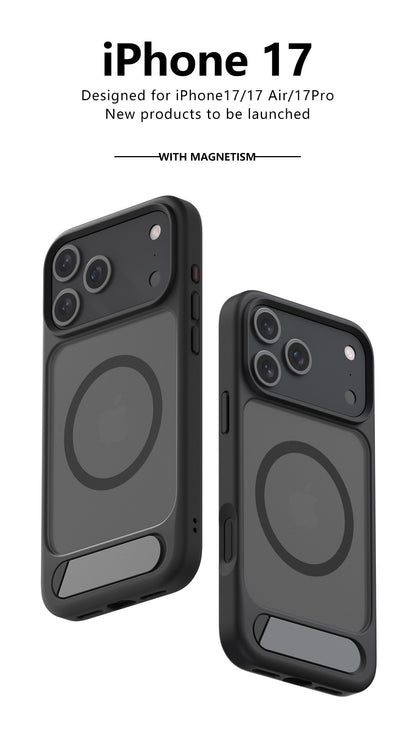 Magnetic Skin-Feel Phone Case with Stand