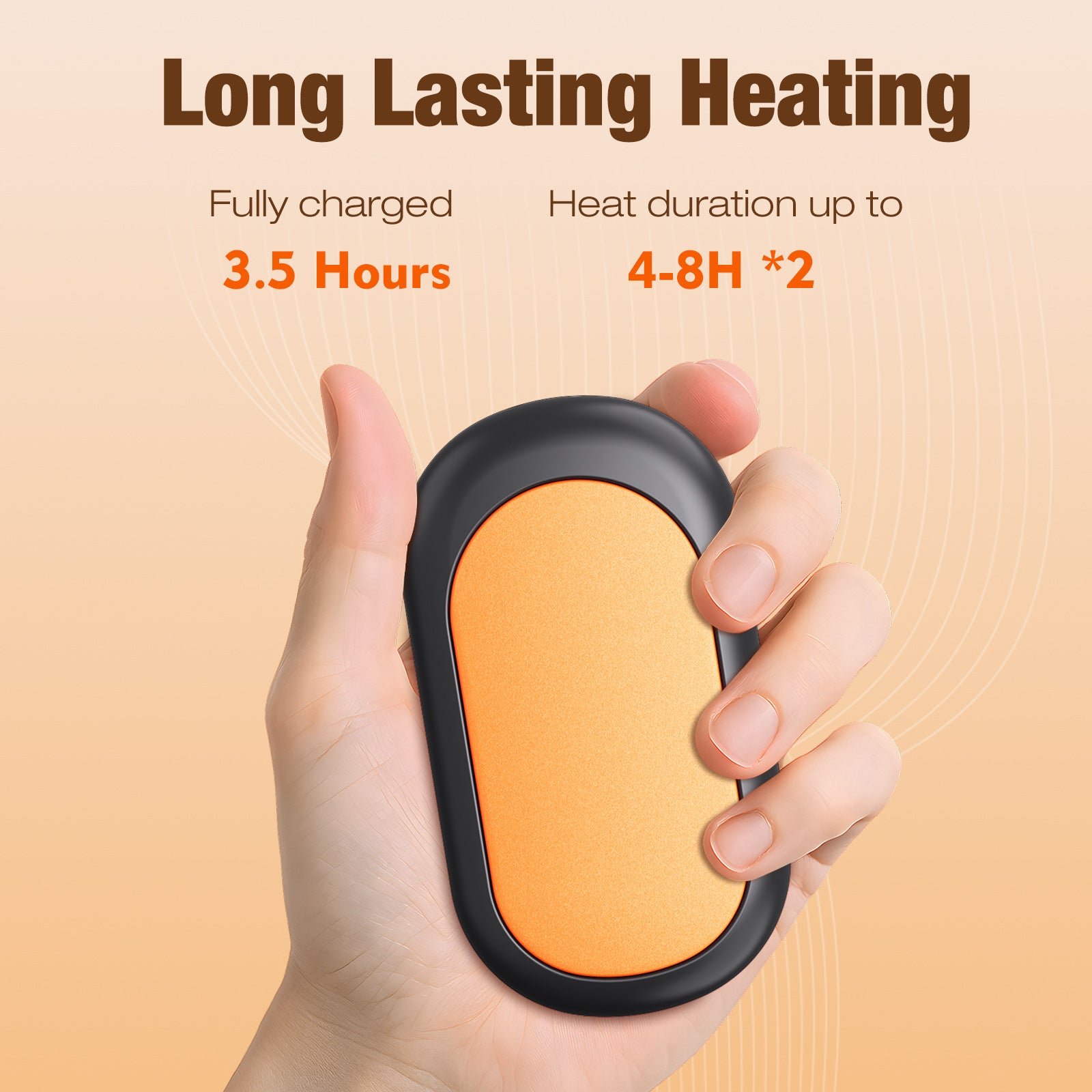 Magnetic Split USB Hand Warmer with Power Bank Function