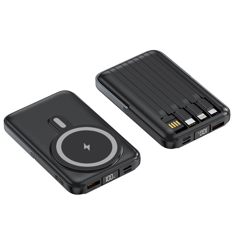 Magnetic Stand Wireless Fast Charging Power Bank