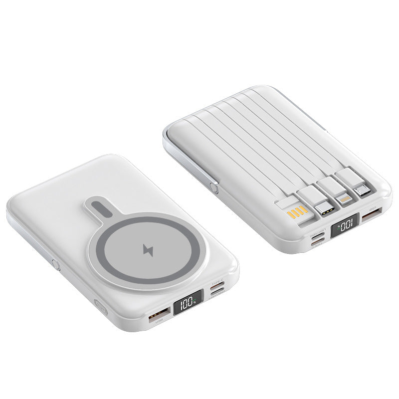 Magnetic Stand Wireless Fast Charging Power Bank