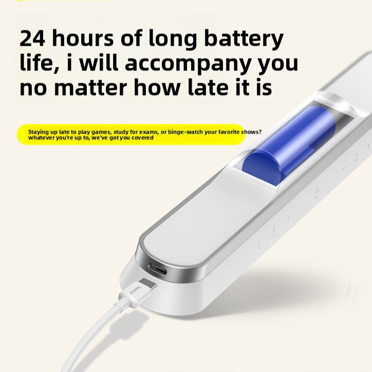 Magnetic Stepless Dimming Rechargeable Reading Lamp