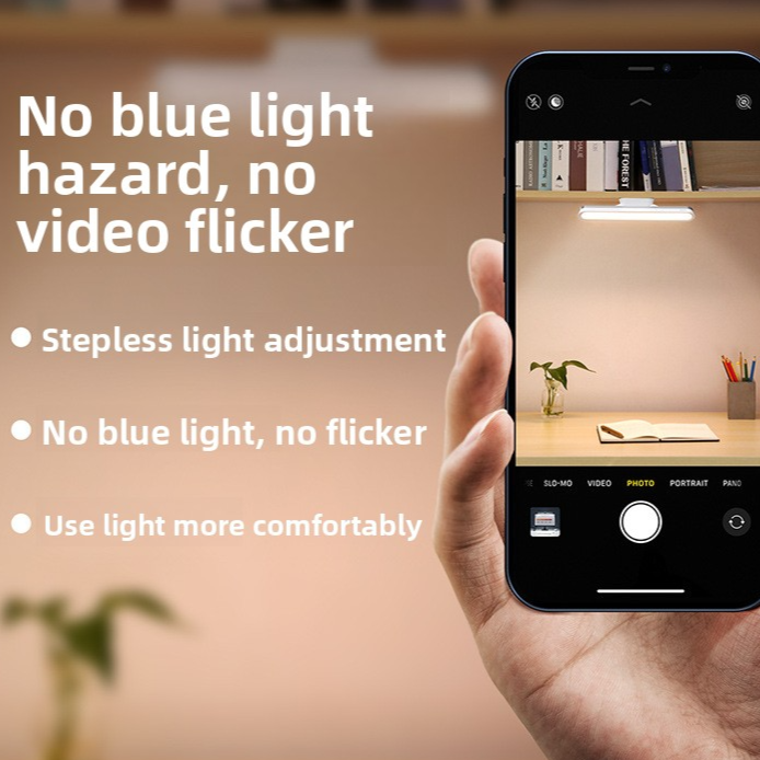 Magnetic Stepless Dimming Rechargeable Reading Lamp