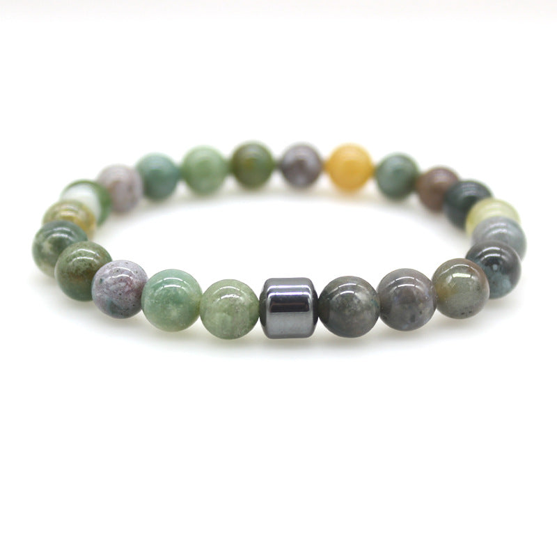 Magnetic Stone Bead Bracelet