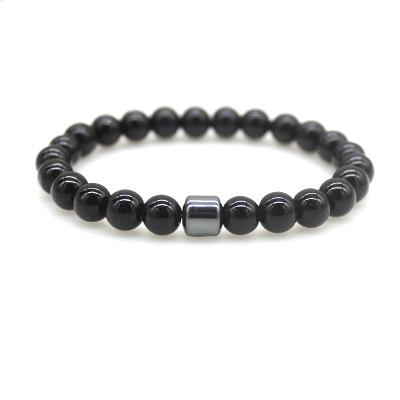Magnetic Stone Bead Bracelet