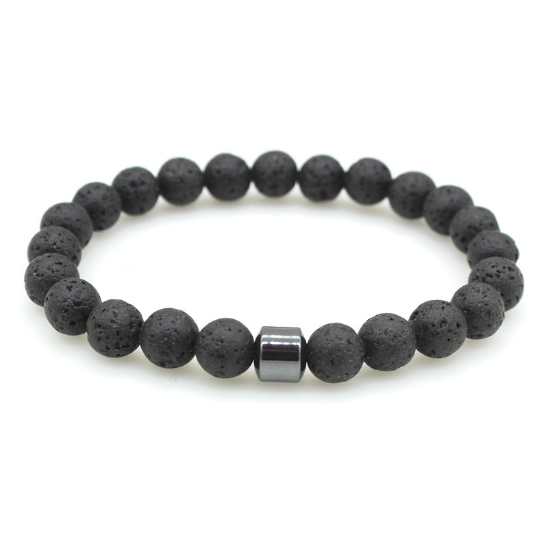 Magnetic Stone Bead Bracelet