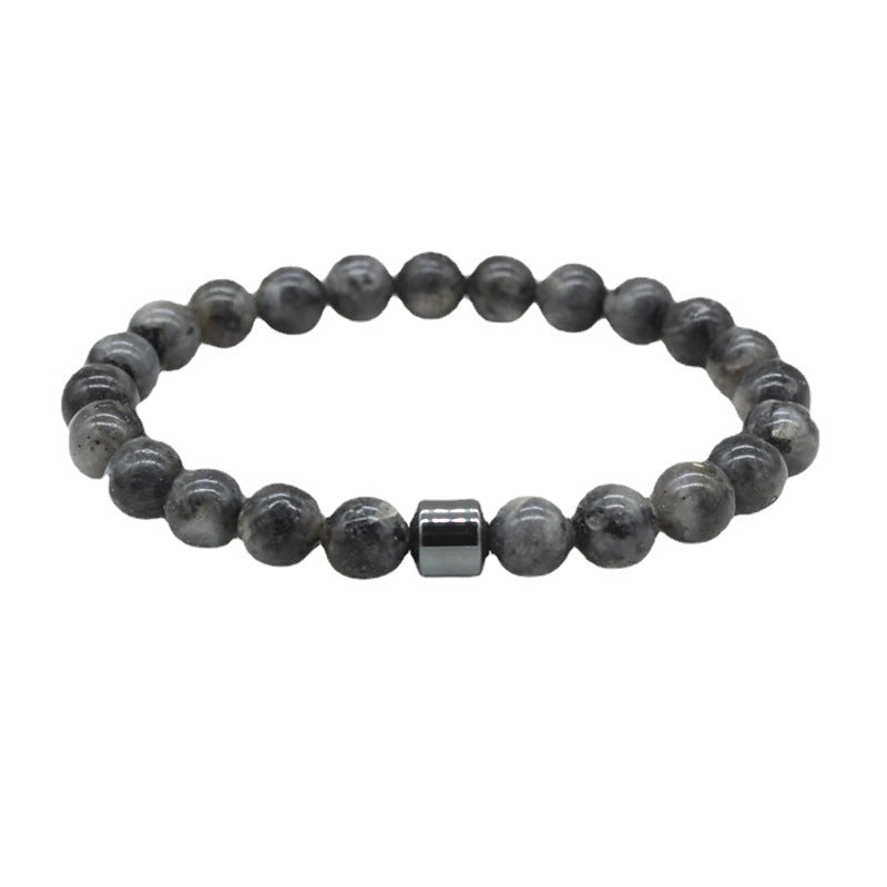 Magnetic Stone Bead Bracelet
