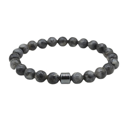 Magnetic Stone Bead Bracelet