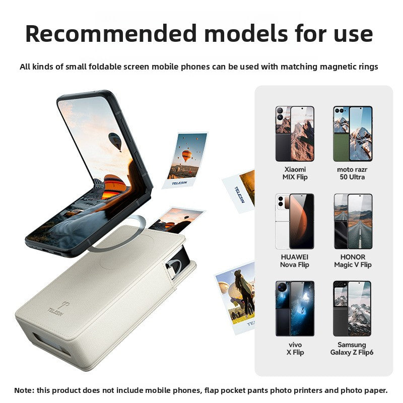 Magnetic Storage Bag for Xiaomi Pocket Photo Printer
