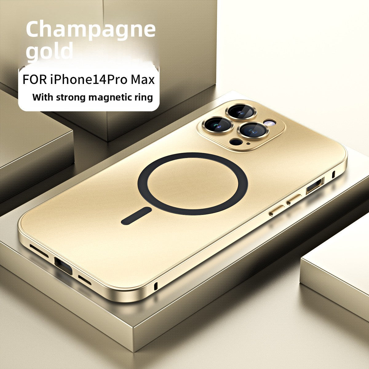 Magnetic suction mobile phone protective cover