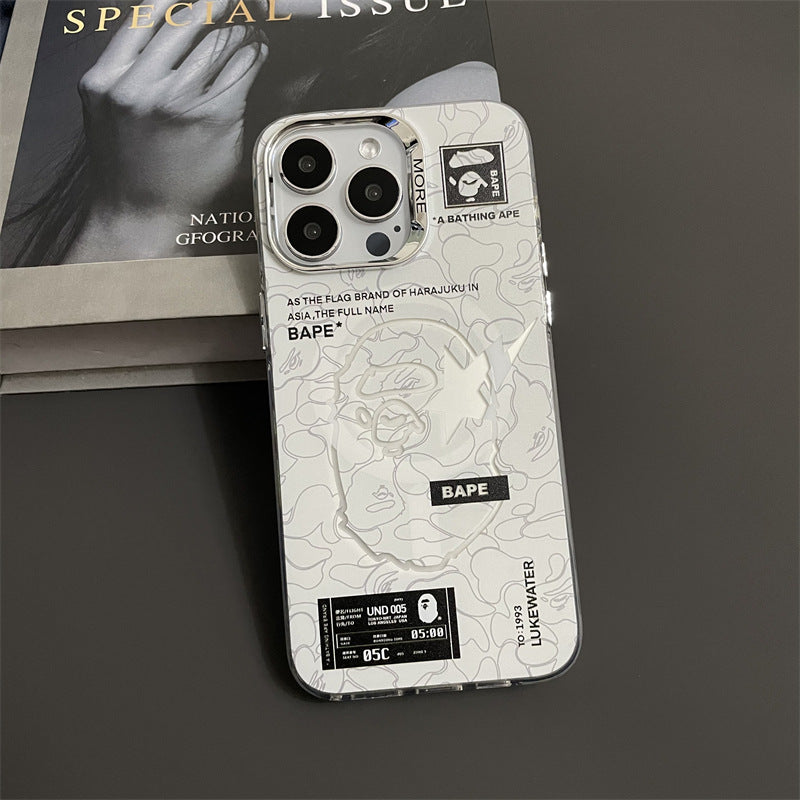 Magnetic suction phone case
