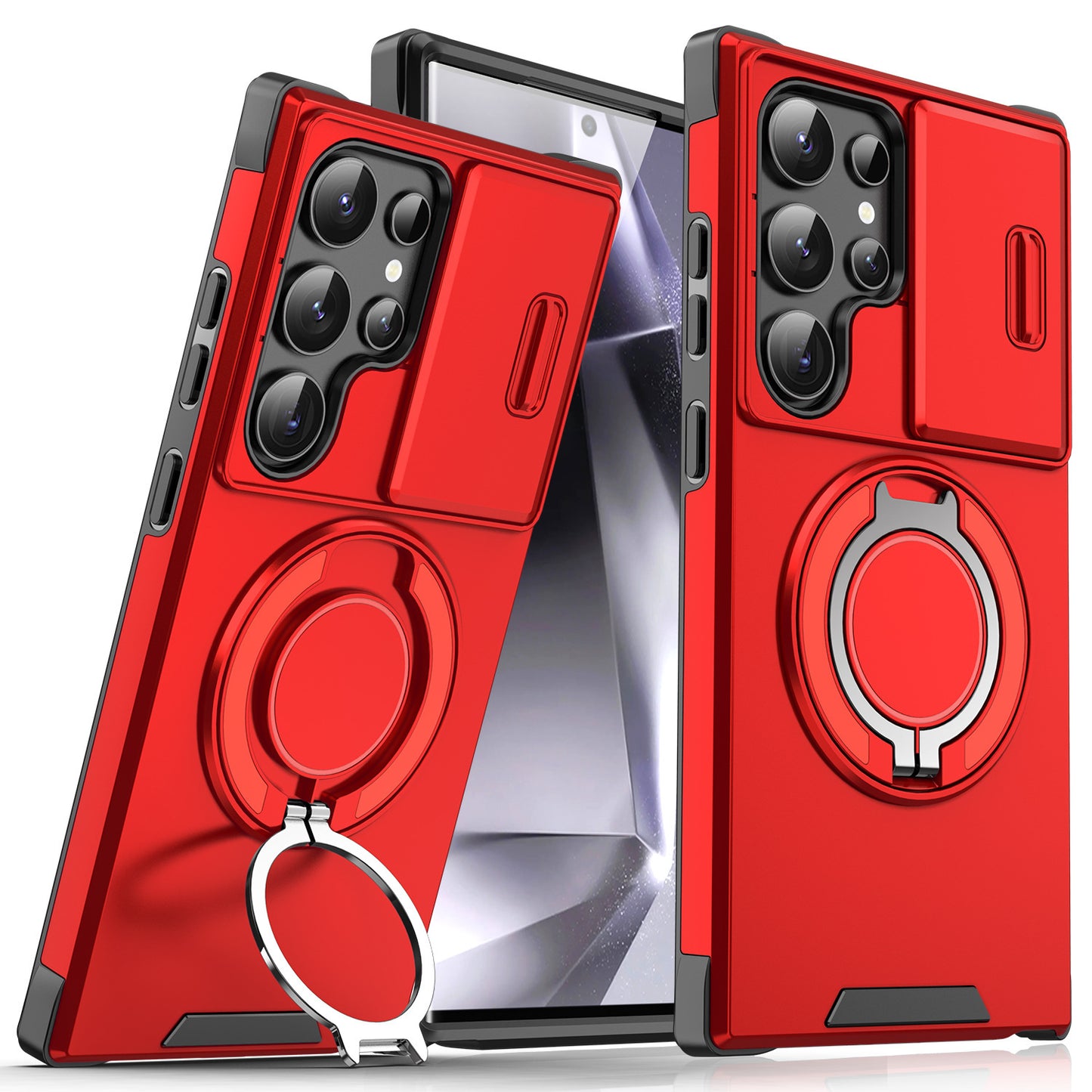 Magnetic suction phone case