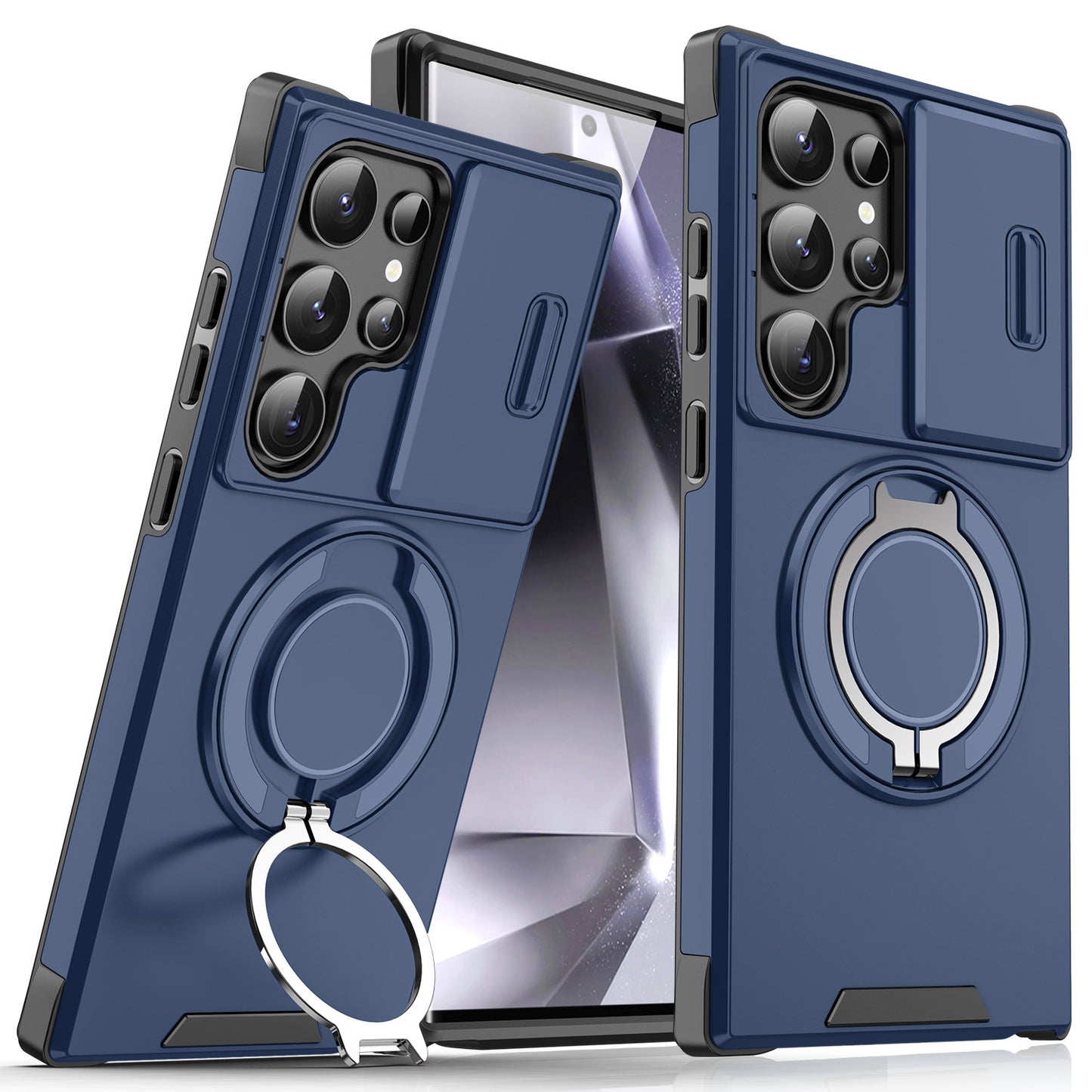 Magnetic suction phone case