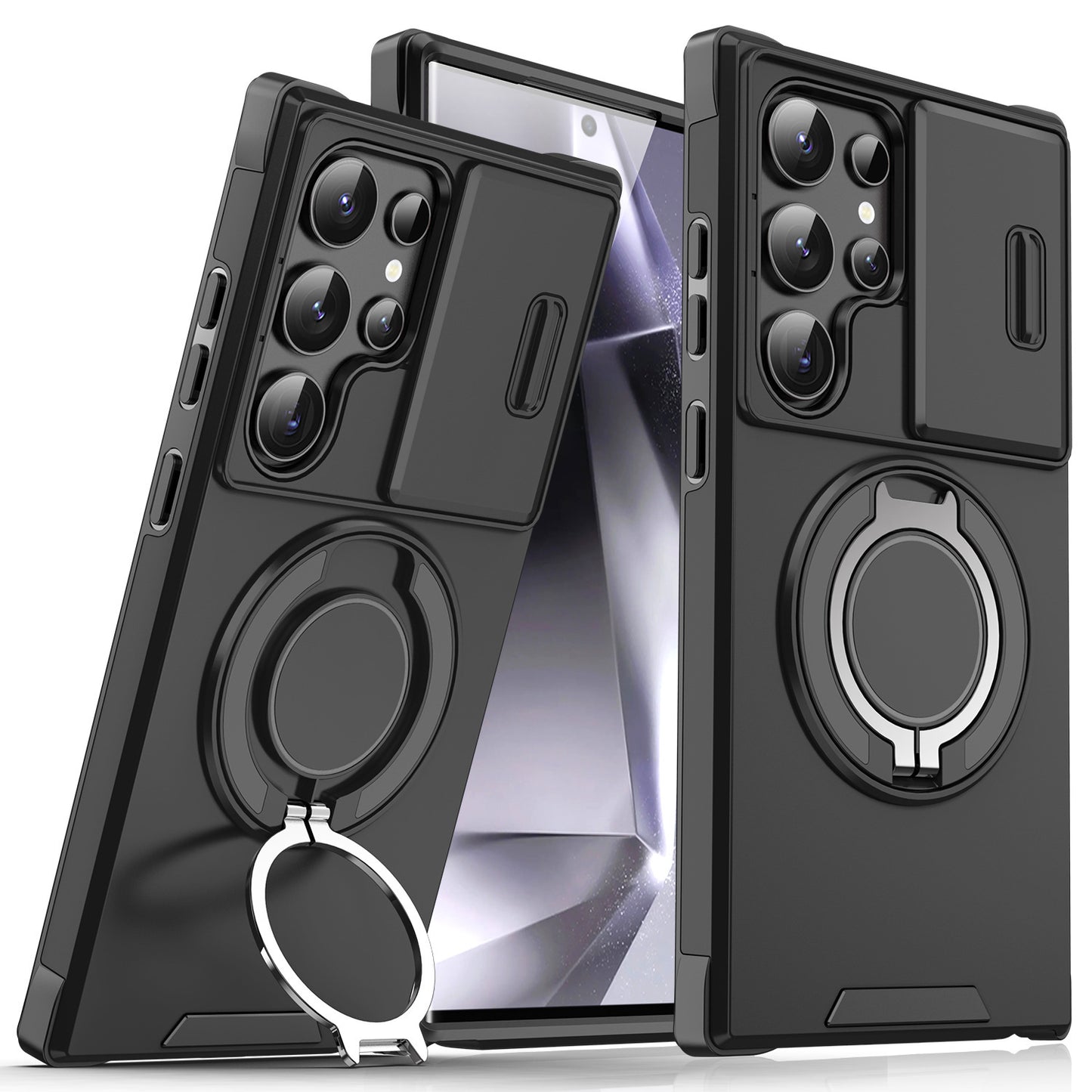 Magnetic suction phone case