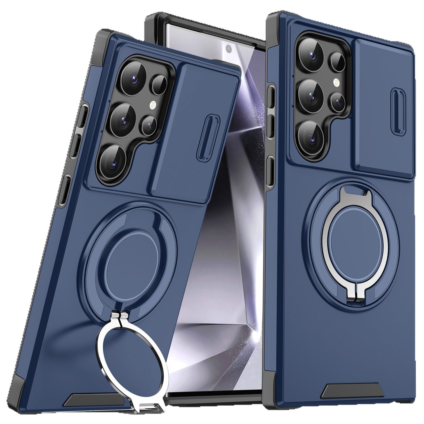 Magnetic suction phone case