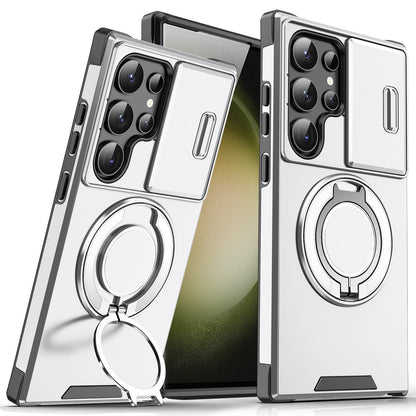 Magnetic suction phone case