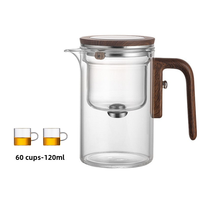 Magnetic suction tea cup