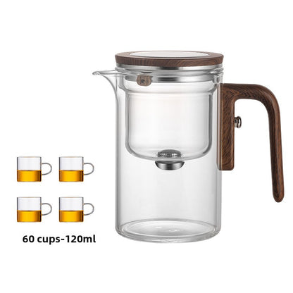Magnetic suction tea cup