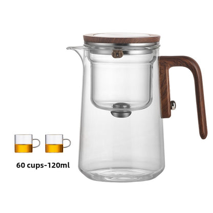 Magnetic suction tea cup