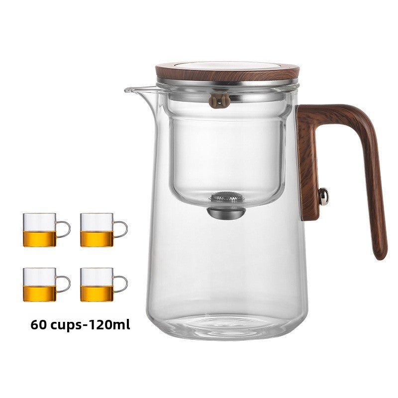 Magnetic suction tea cup