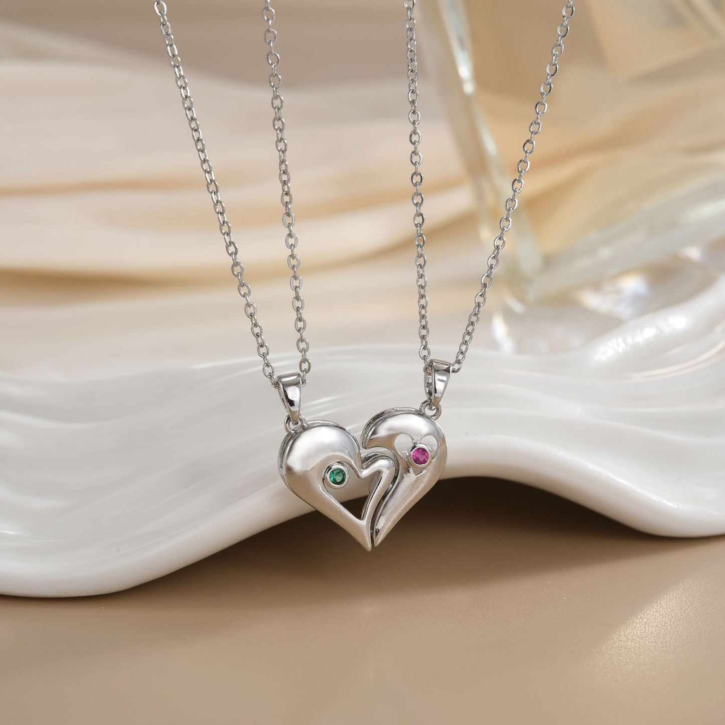 Magnetic Sun Moon Necklace
